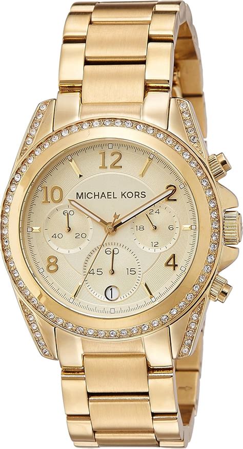 gold uhr michael kors sale|Michael Kors designer watches.